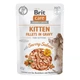 Brit Care Cat Fillets in Gravy pouch вологий корм для кошенят 85 г - лосось - изображение 1