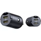 Автомобільний зарядний пристрій Baseus Tiny Star Mini Car Charger 2Type-C 30W C00035001121-03 Black - зображення 5