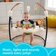 Ігровий центр, що розвиває, дитячий джемпер Fisher-Price Jumperoo Baby Activity Center Бежевий 5094773/1 - зображення 7