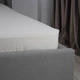 Простирадло ТЕП "VELOUR" з резинкою світло-сіре, 180x200 - изображение 5