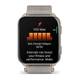 Смарт-часы Garmin Venu X1 Soft Gold Titanium with French Grey Nylon (010-02980-33) - изображение 4