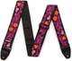 Гитарный ремень Dunlop Jimi Hendrix Blacklight Monterey Pink Strap - изображение 2