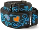 Гитарный ремень Dunlop Jimi Hendrix Blacklight Monterey Blue Strap - изображение 1
