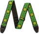 Гитарный ремень Dunlop Jimi Hendrix Blacklight Fillmore Green Strap - изображение 2
