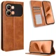 Чехол-книжка Deexe Retro Style для Infinix Note Edge - Brown - изображение 1