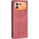 Чехол-книжка с карманами UniCase Geometric Pattern для Infinix Note 60 / 60 Pro - Red - изображение 3