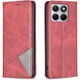 Чохол-книжка з кишеньками UniCase Geometric Pattern для Motorola Edge 70 Fusion - Red - зображення 1