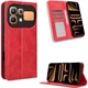 Чехол-книжка Deexe Retro Style для Infinix Note 60 / 60 Pro - Red - изображение 1
