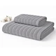 Комплект полотенец махровых 2 шт BEKI 1040-6/2 (50x90, 70х140) серо-голубой - изображение 1