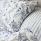 Простынь MBM HOME "Жасминовый сад" 240x260 см сатин (BL-FS-40 STRIPES) - изображение 4