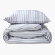 Простынь MBM HOME "Жасминовый сад" 240x260 см сатин (BL-FS-40 STRIPES) - изображение 9