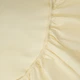 Простынь MBM HOME на резинке "Сицилийское утро" 90x200 см сатин (BL-FS-36 VANILLA) - изображение 5