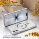 Чохол Wave Premium Metal Shining case with MagSafe (TPU) для Apple iPhone 17 6.3" Silver - зображення 3