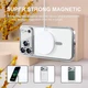 Чохол Wave Premium Metal Shining case with MagSafe (TPU) для Apple iPhone 17 Pro 6.3" Silver - изображение 6