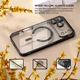 Чохол Wave Premium Metal Shining case with MagSafe (TPU) для Apple iPhone 17 Pro Max 6.9” Black - зображення 5