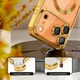 Чохол Wave Premium Metal Shining case with MagSafe (TPU) для Apple iPhone 17 Pro Max 6.9” Gold - зображення 4