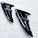 Зябра на крили X3M BMW X3 G01 2017-2024 БМВ Х3 зябра TechPro (51138098089, 51138098090) 2шт. - зображення 2