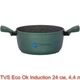 Кастрюля без кришки TVS Eco Ok Induction 24 см, 4,4 л - зображення 1