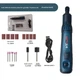 Аккумуляторный мини гравер LongSA 3.6V (USB, 5000–15000 об/мин, с насадками, роторный мотор) - изображение 2