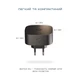 Сетевое магнитное беспроводное зарядное устройство Zens Wireless Charging Adapter Qi/MagSafe 15 Вт + USB-C 18 Вт Black (8720618634535) - изображение 3