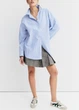 Рубашка H&M 12534 Синій з білим L (0925) - зображення 1