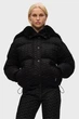 Жіноча чорна куртка з візерунком flock Karl Lagerfeld L A4W15042 - зображення 1