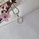 Серебряная подвеска Два Круга серебро 925 пробы Родированное 85092р 1.10г - изображение 7