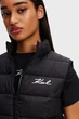 Жіночий чорний жилет LIGHTWEIGHT PUFFER GILET Karl Lagerfeld 40 246W1512 - зображення 4