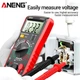 Мультиметр цифровой ANENG DT9205A AC/DC LCD Display Red (44386) - изображение 5