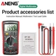 Мультиметр цифровой ANENG DT9205A AC/DC LCD Display Red (44386) - изображение 7