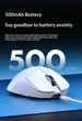 Миша бездротова ігрова AULA SC610 ,PAW3311, 12000 DPI 2,4G+Bluetooth White - зображення 8