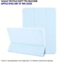 Чехол для планшета BeCover Tri Fold Soft TPU Silicone для Apple iPad Air 13" M4 2026 Light Blue (BC_715330) - изображение 6