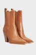 Жіночі руді шкіряні ковбойки LENI BOOTIE Michael Kors 38,5 40T4LNHE5L - зображення 6