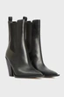 Жіночі чорні шкіряні ковбойки LENI BOOTIE Michael Kors 37 40T4LNHE5L - зображення 5