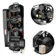 Компресор 200 л, 7,5 кВт, 380 В, 10 атм, 1050 л/хв. 3 циліндри INTERTOOL PT-0040 - зображення 6