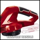 Повітродувка акумуляторна Einhell GE-CL 18 Li X-Change (без акум.), 18В, 12000 об/хв, видування 210 км/год, електронне регулювання швидкості - изображение 7