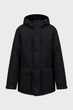 Чоловіча чорна парка HERRINGBONE MELANGE Michael Kors M CF4202MFEZ - изображение 6
