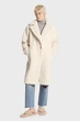 Жіноча біла шуба OVERSIZED TEDDY SHEARLING COAT Michael Kors S 77B1384M52 - зображення 1