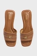 Жіночі руді шкіряні слайдери MANDY Michael Kors 36,5 40R5MAFS2L - изображение 7