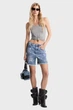 Жіночі блакитні джинсові шорти з візерунком BOYFRIEND DENIM SHORT Michael Kors 6 MS59066HME - зображення 1