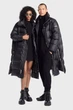 Чорний пуховик UNISEX CHUNKY ZIP PUFFER (унісекс) Michael Kors L UF4208I3SB - зображення 1