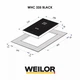 Варочная поверхность электрическая Domino Weilor WHC 335 BLACK, черная стеклокерамическая компактная рабочая поверхность на 2 конф - изображение 2