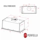 Кухонная вытяжка Perfelli VIOLA 5PWRB NERO, черная полновстраиваемая мощная вытяжка на кухню, 55 см, 1200 куб.м. - изображение 10