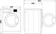Стиральная машина Indesit OMTWSE 61293 WK UA 6 кг 1200 об/мин инверторная фронтальная белая б/у - изображение 6