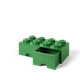 Pojemnik LEGO klocek z szufladami 8 Zielony (5711938029548) - obraz 4