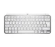 Клавиатура беспроводная Logitech MX Keys Mini Wireless Illuminated UA/ENG + BOLT (920-010605) Pale Gray - изображение 1