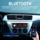 Автомагнітола 1DIN Podofo A3958 з Bluetooth, FM | автомобільний MP3 плеєр з радіо, USB, AUX, стерео, black (1250) - зображення 4