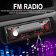 Автомагнітола 1DIN Podofo A3958 з Bluetooth, FM | автомобільний MP3 плеєр з радіо, USB, AUX, стерео, black (1250) - зображення 8