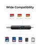 Багатофункціональний картридер 2-in-1 UGREEN CM304 USB-C, USB-A, SD/TF 170MB/s Black (80191) - зображення 9