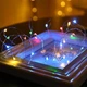 LED гирлянда новогодняя на занавесь, шторы USB 100LED с ДУ 10м цвет: мультиколор - изображение 2